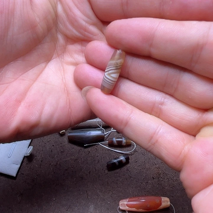 S***u玛瑙/玉髓未镶嵌颈饰