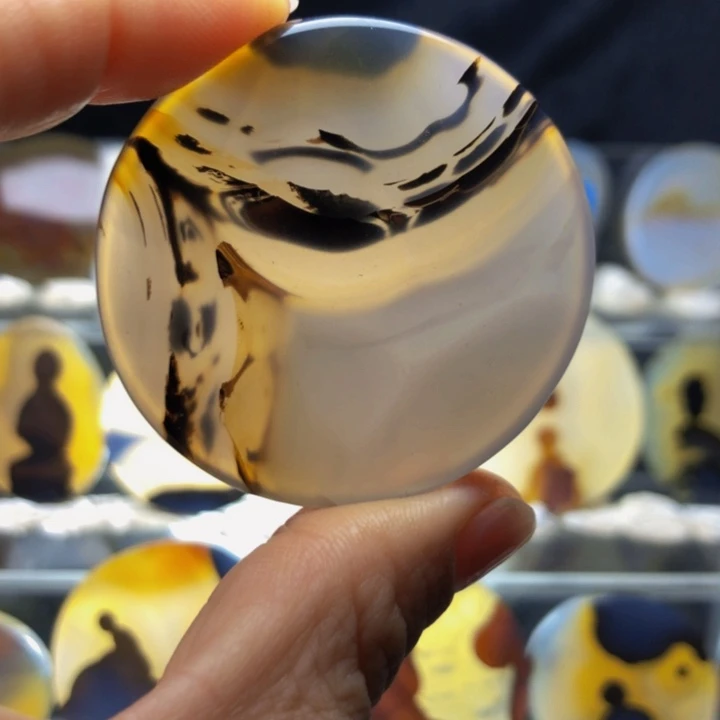 合金玛瑙/玉髓珠宝奇石129