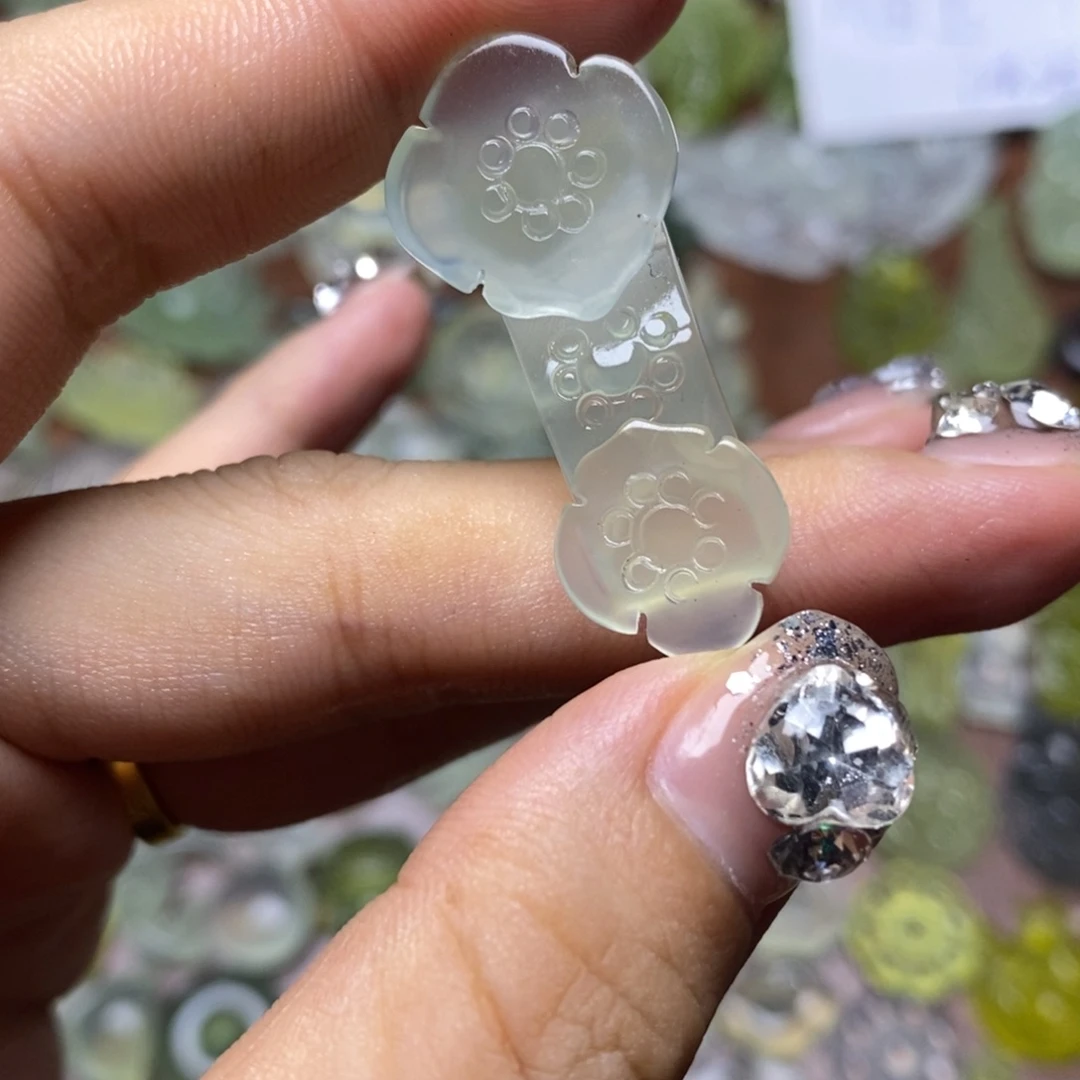 蛇纹石玉未镶嵌项链
