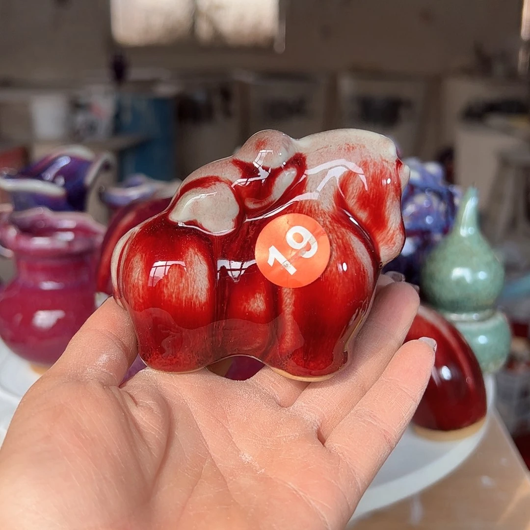 摆件郑家钧窑摆件