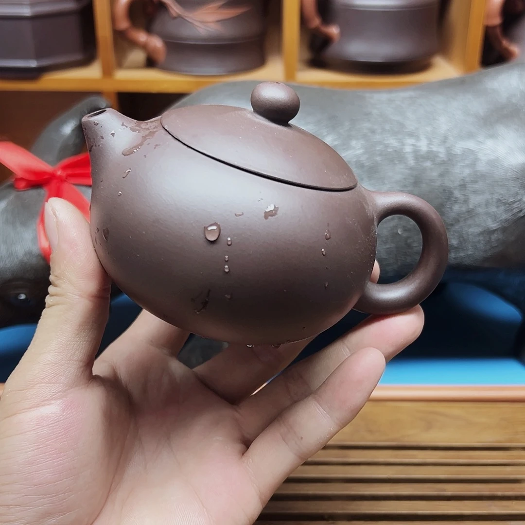 茶壶紫砂宜兴原矿紫砂壶手工制作微瑕