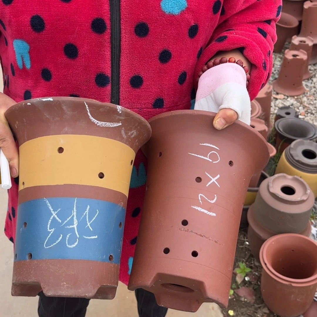 紫砂花盆紫砂花盆