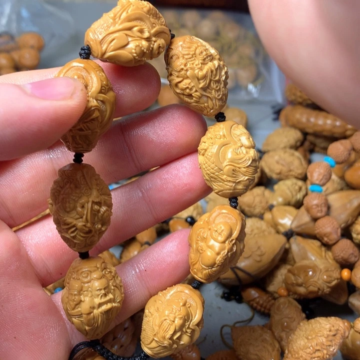 橄榄核手串/手链22个健健康康