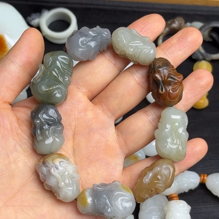 和田玉（白玉）未镶嵌颈饰