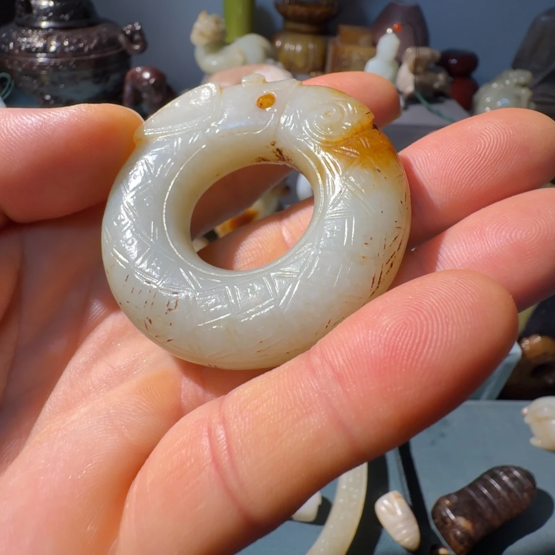 农****和田玉（糖玉）未镶嵌颈饰