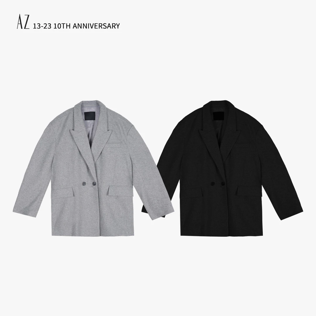 AZ-XJ 私服羊毛大衣 QWWL2502031 新款NEW