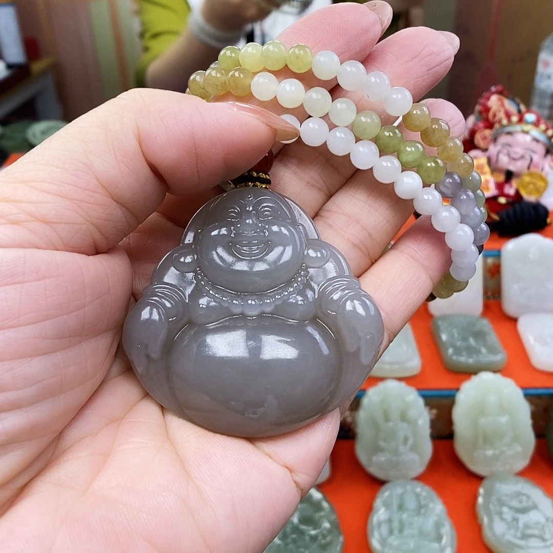 颈饰未镶嵌和田玉