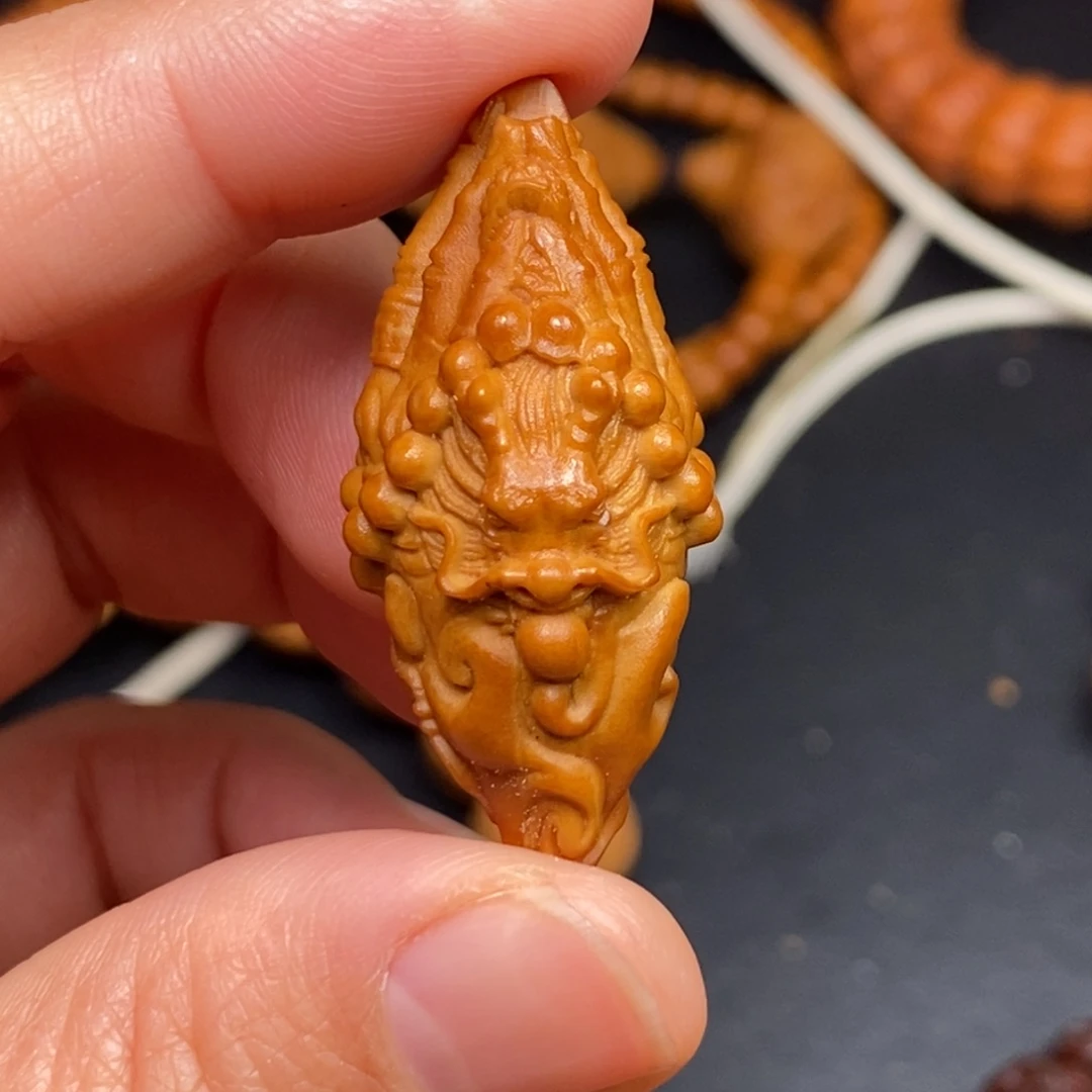 猴头核桃吊坠橄榄猴头