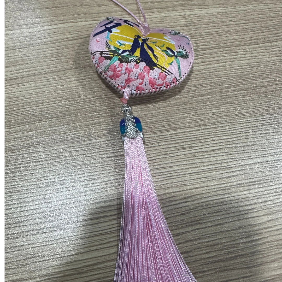 粉色编织包布料香包DIy香包包潮流包