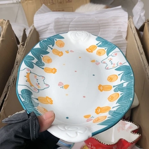 盘陶瓷制品满25拼单发货默认微瑕