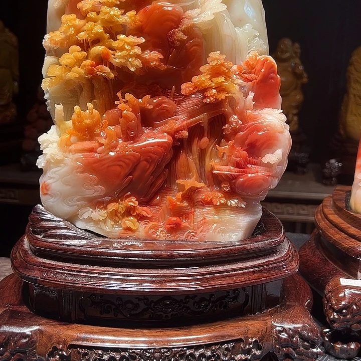 阮***外寿山石山水风光秀丽