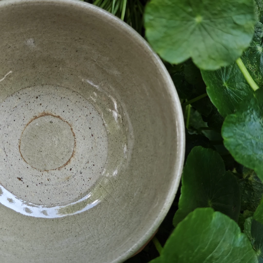 云南老式碗窑柴烧杯土陶茶碗冰裂纯手工品茗杯粗陶茶具原矿主人杯