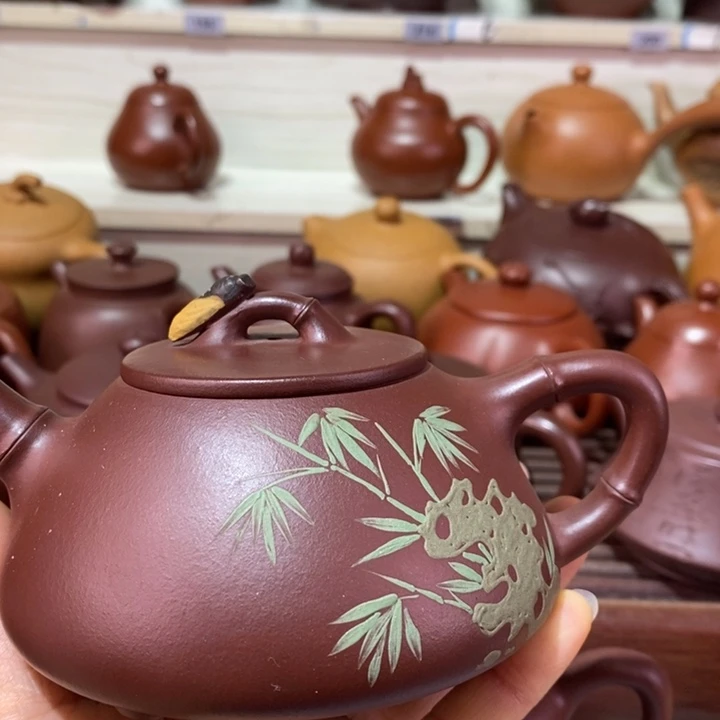 茶壶紫砂茗****馆微瑕处理一把