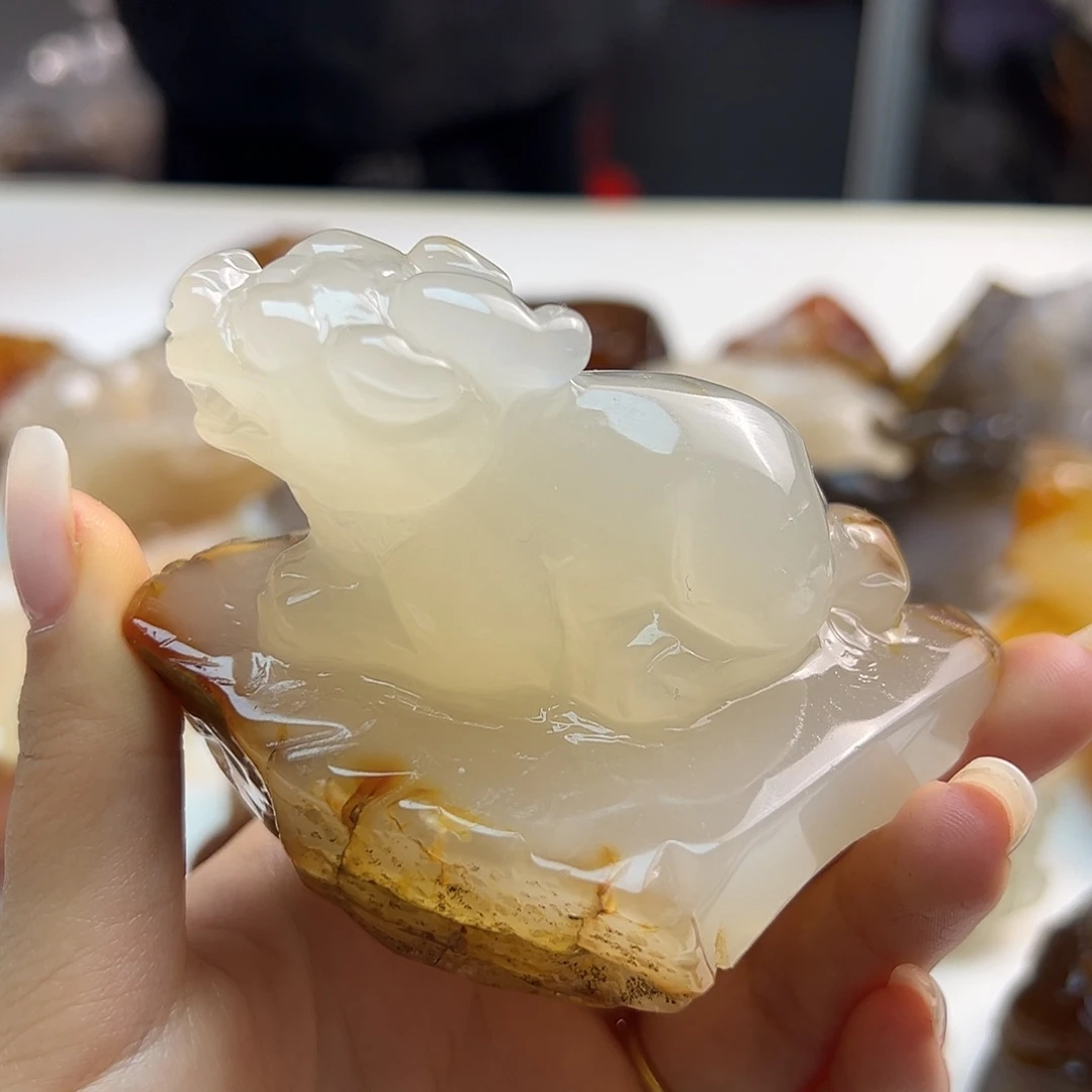 玛瑙/玉髓未镶嵌颈饰
