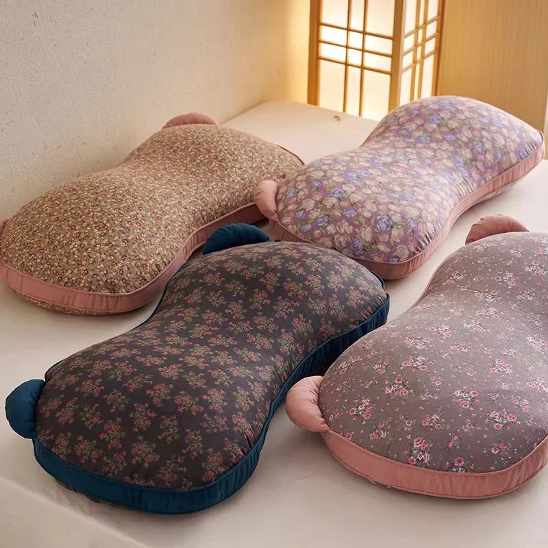双层纱全荞麦枕头护颈椎助睡眠专用荞麦壳枕芯成人男家用硬整头