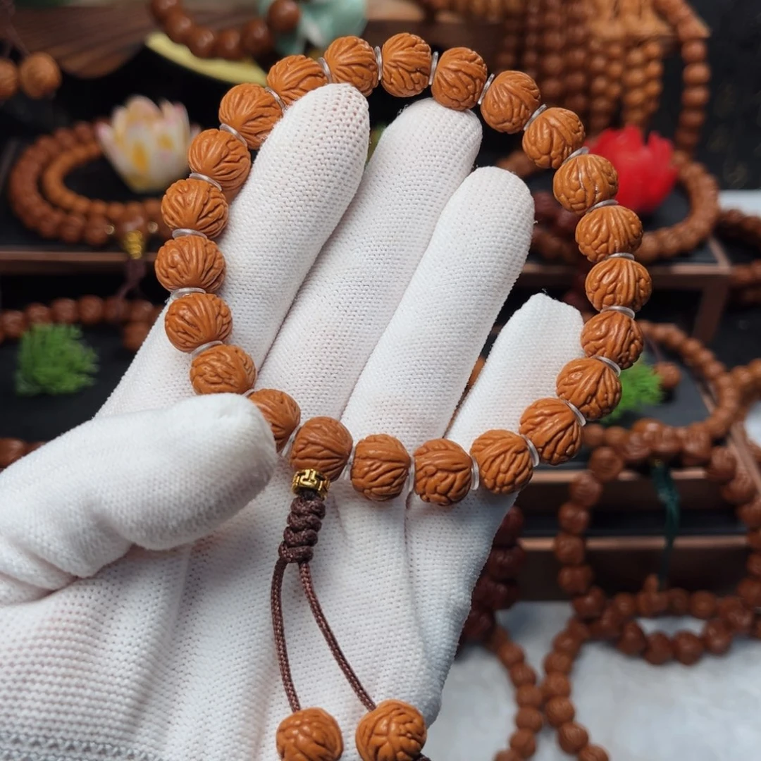 吊坠桃核有*12盘龙爆肚手持