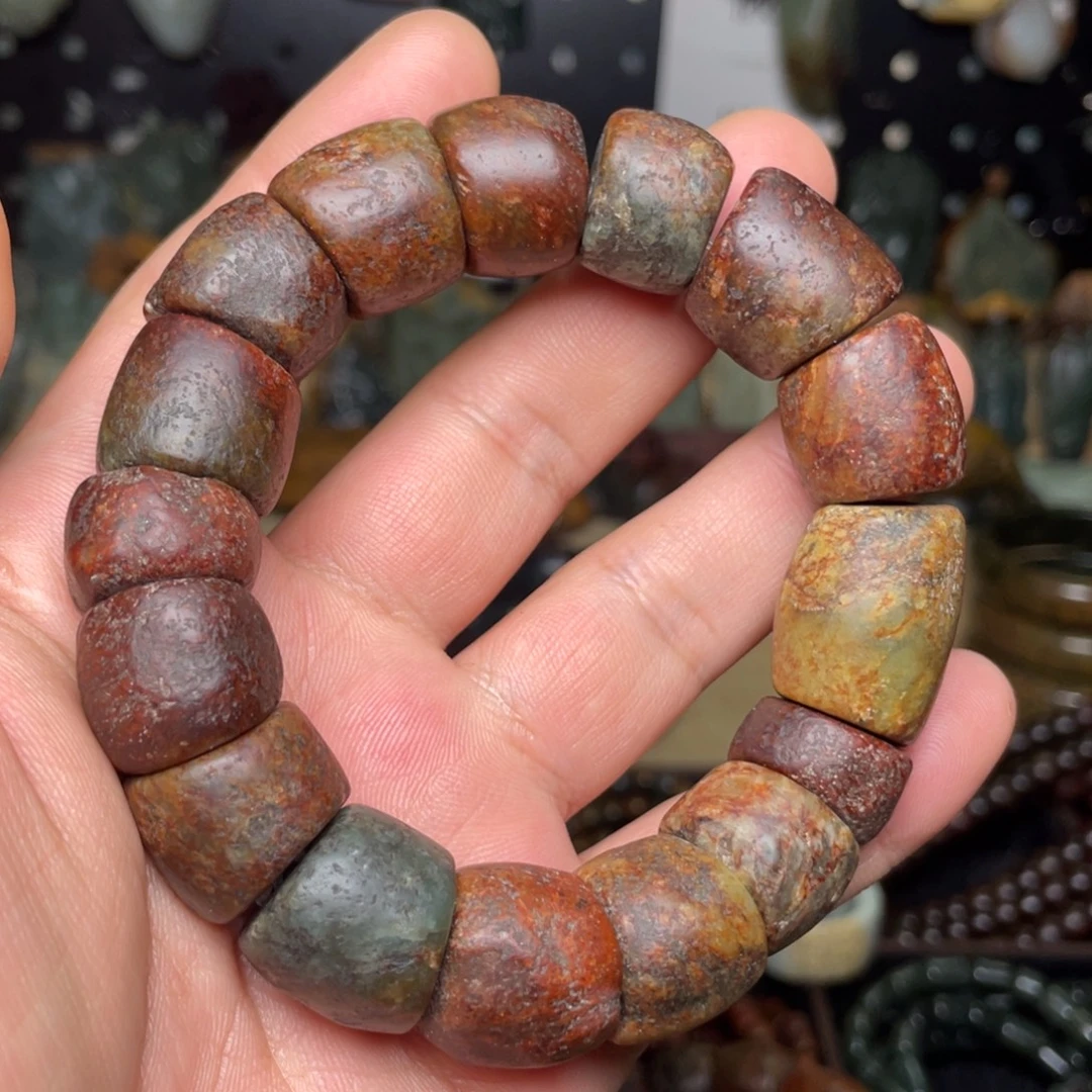 岫岩河磨玉（透闪石质玉）未镶嵌颈饰