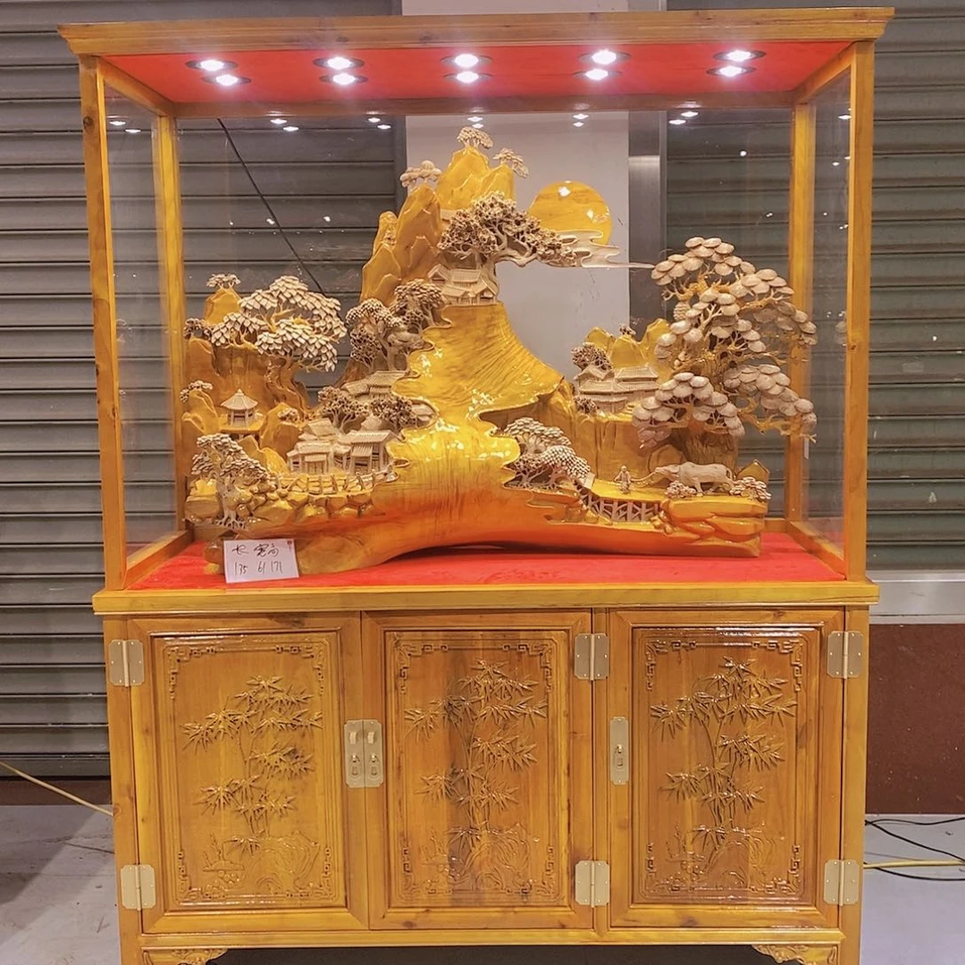 金丝楠老****6金丝楠小叶桢楠摆件