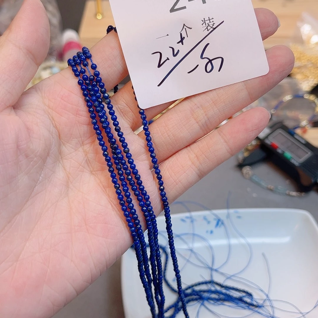 水晶珠宝半成品银S925镀金镶嵌243