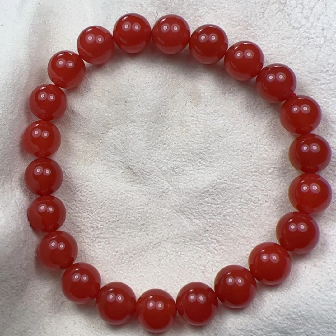 未镶嵌手串南红玛瑙