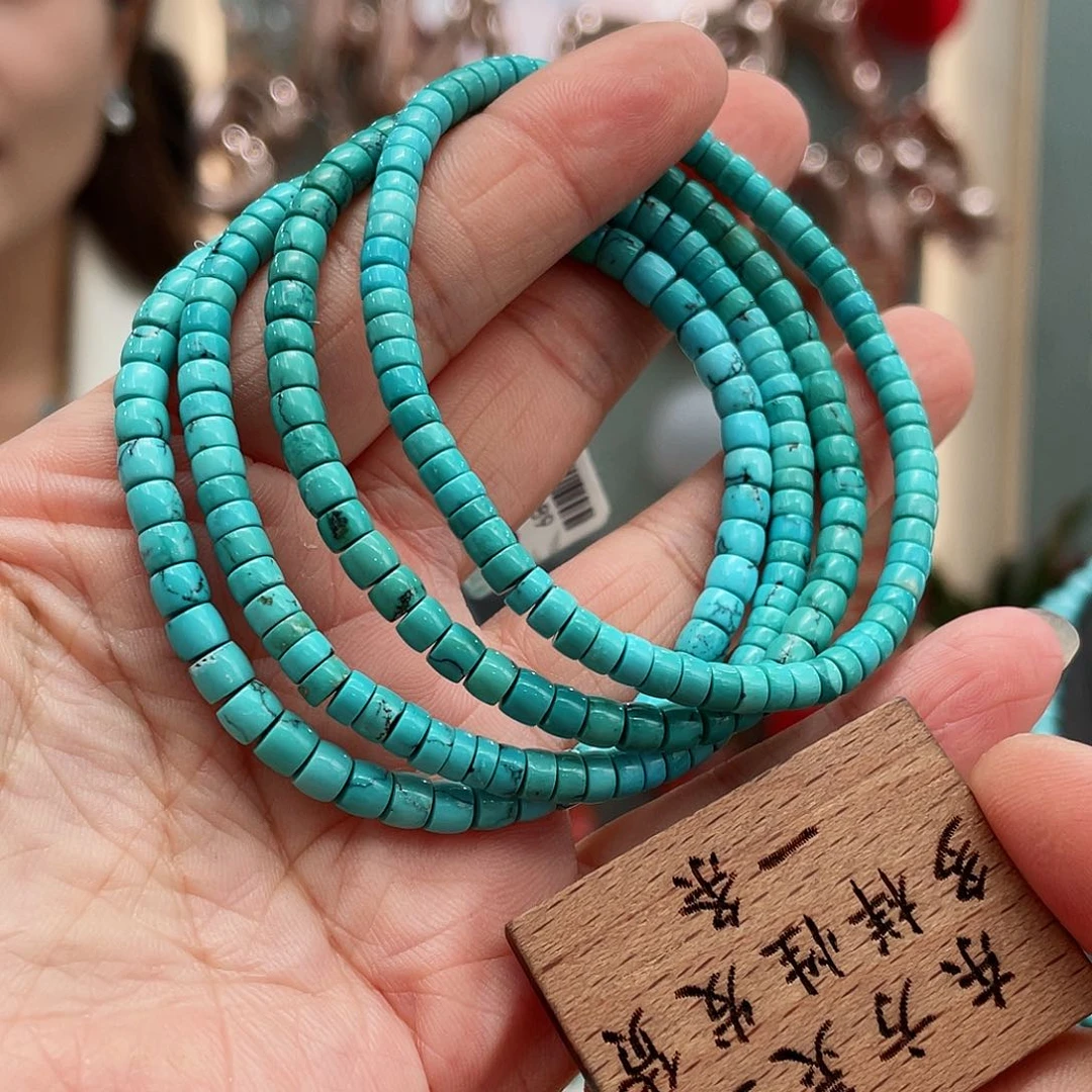 绿松石手串未镶嵌