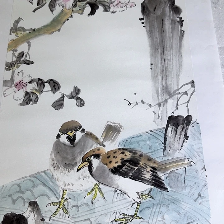 国画高岚芝老师书画作品