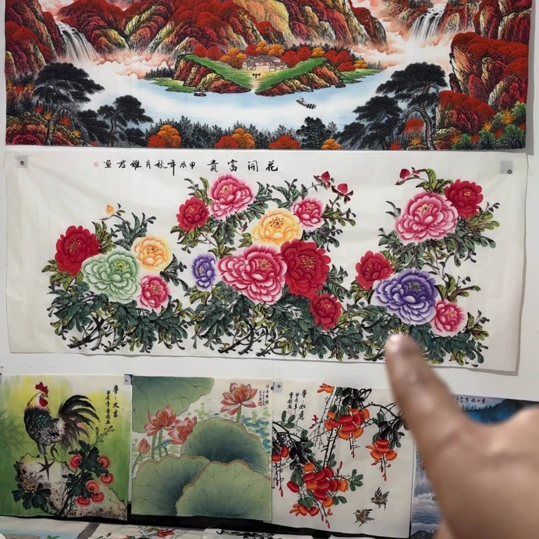 国画晓彤美术馆直播间