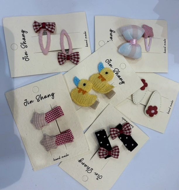 公主风边夹2025女宝宝韩版