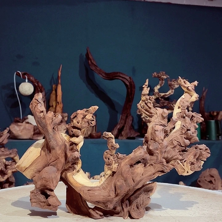 爱***傅木828 金丝红木羊蹄甲半成品
