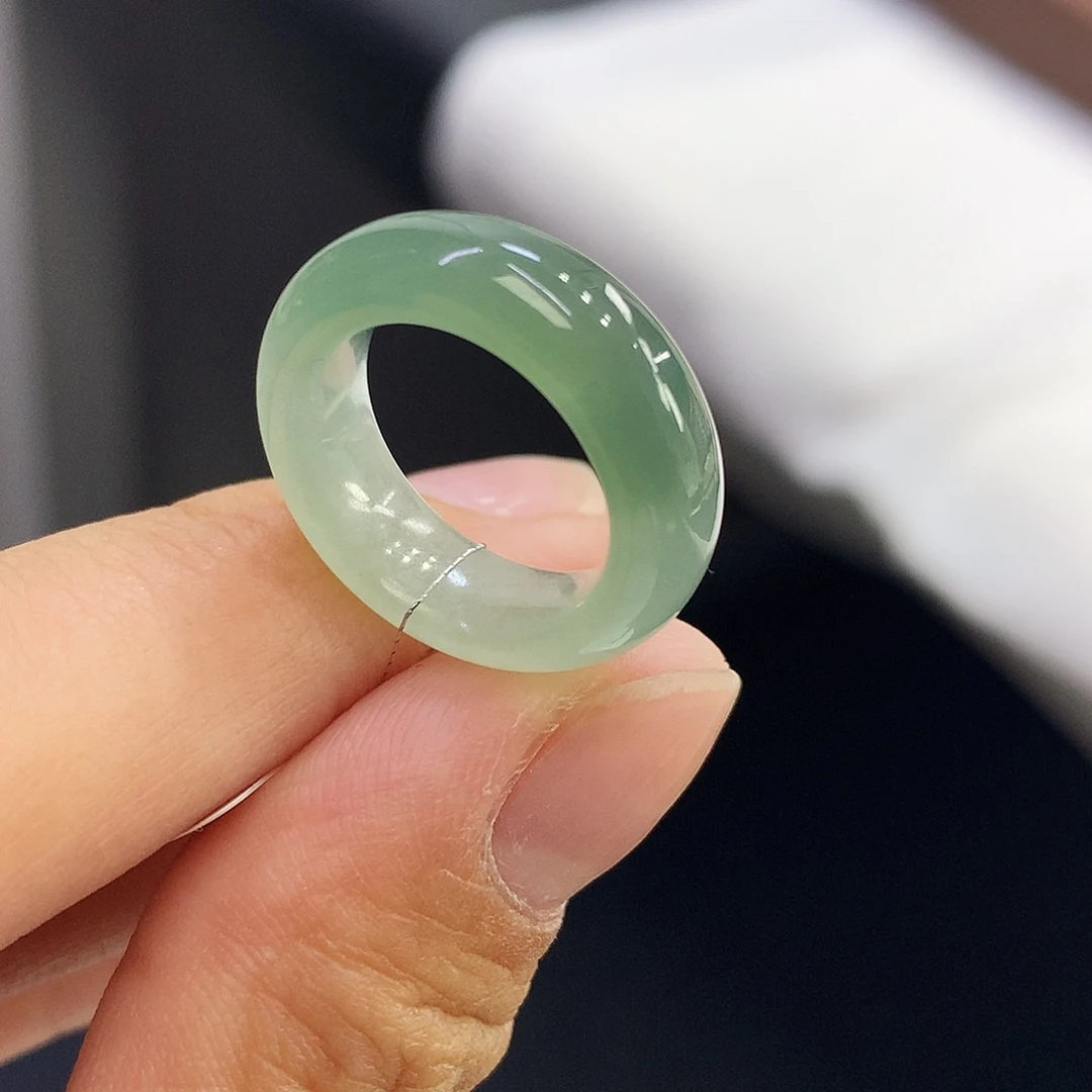 翡翠未镶嵌戒指5号