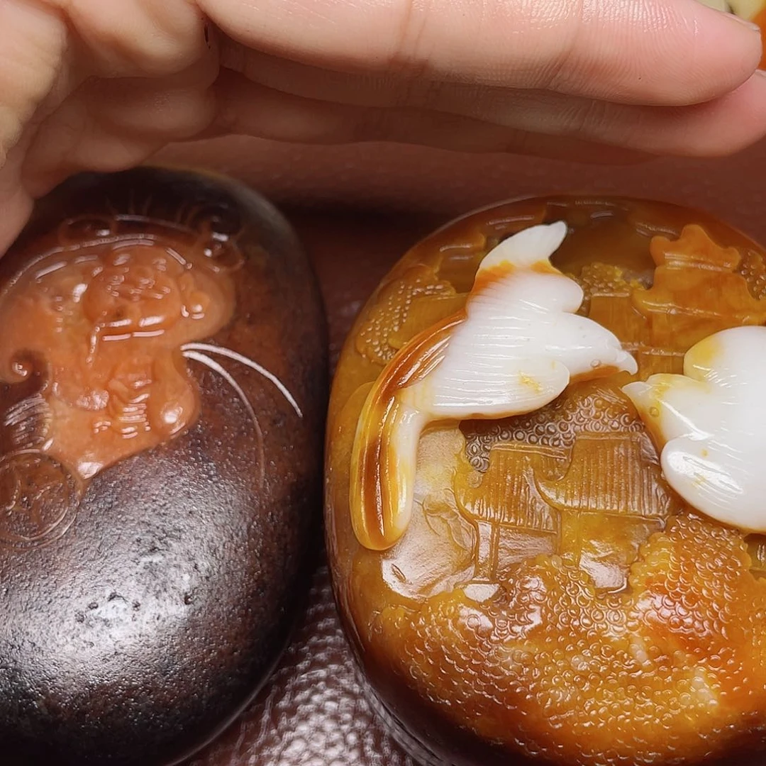 和田玉颈饰未镶嵌心**神