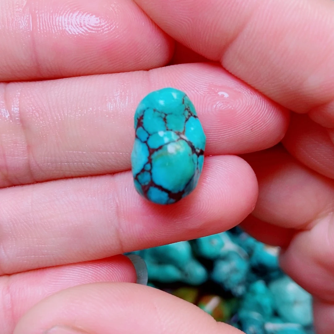 美***哥绿松石未镶嵌挂件