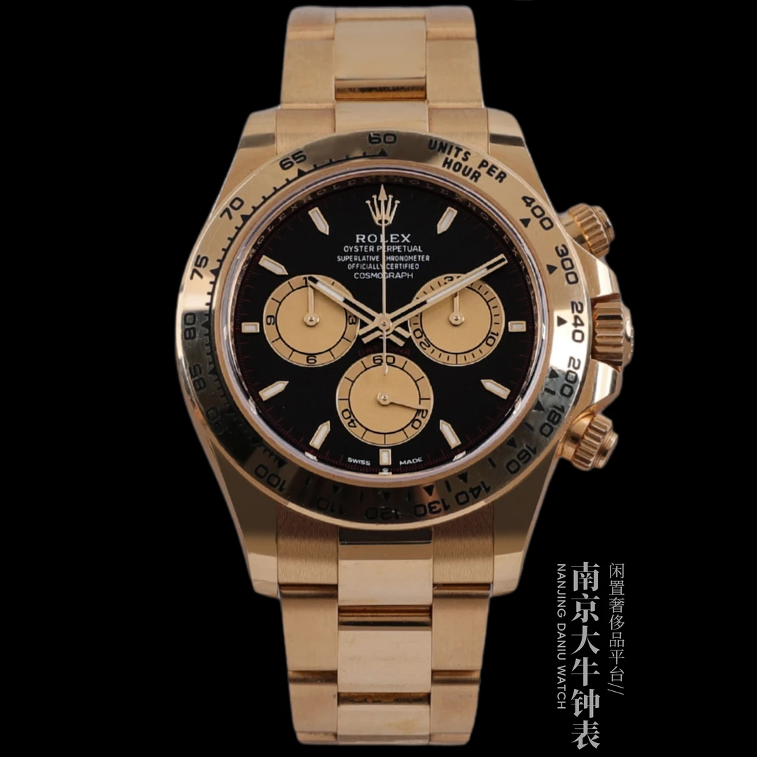 95新 Rolex/劳力士 全金小怪兽宇宙计型迪通拿126508 40mm 全套