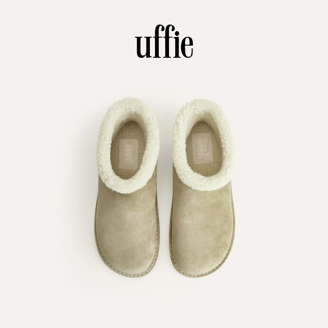UFFIE于绘 绒面增高毛毛靴