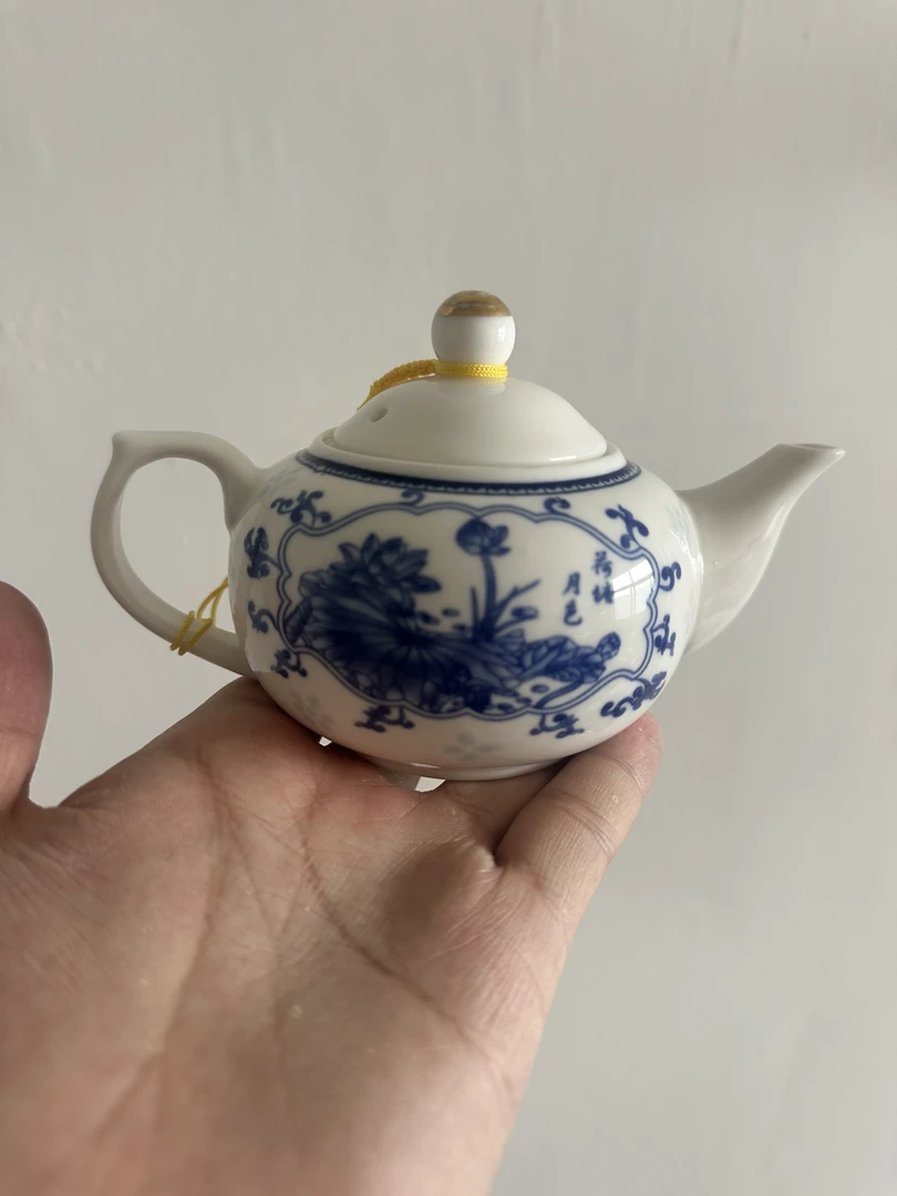 陶瓷茶壶青花瓷家用茶具茶杯单