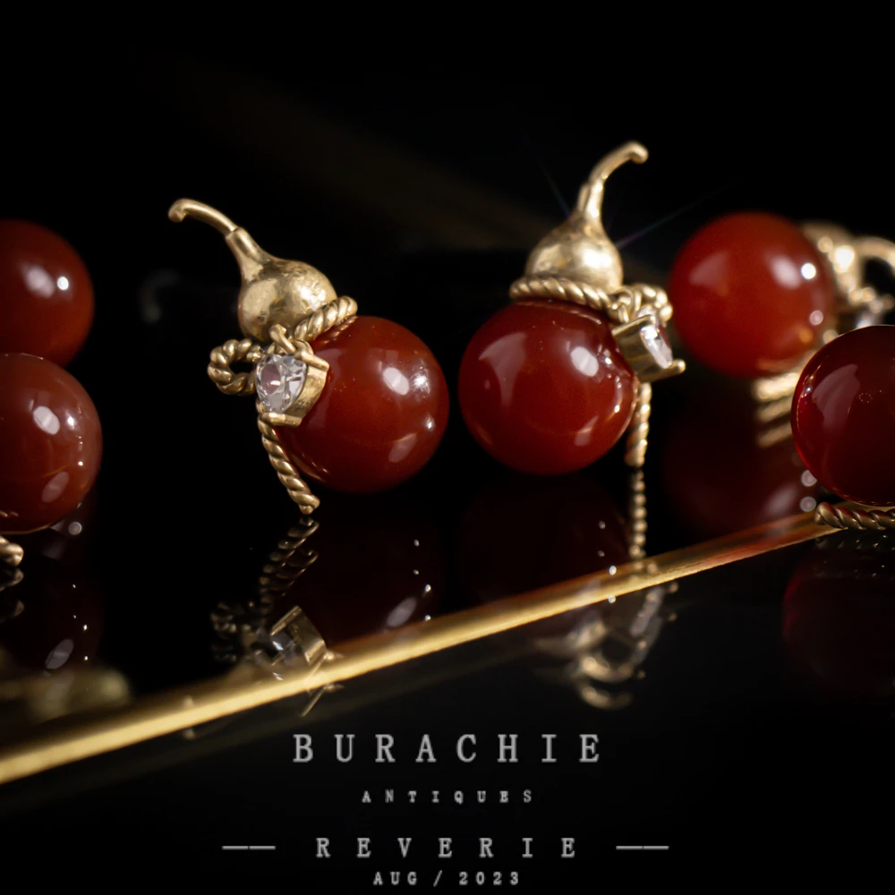 铜合金仿水晶耳饰 【6303】周年珍藏英｜经典原标克拉款CrownFrett