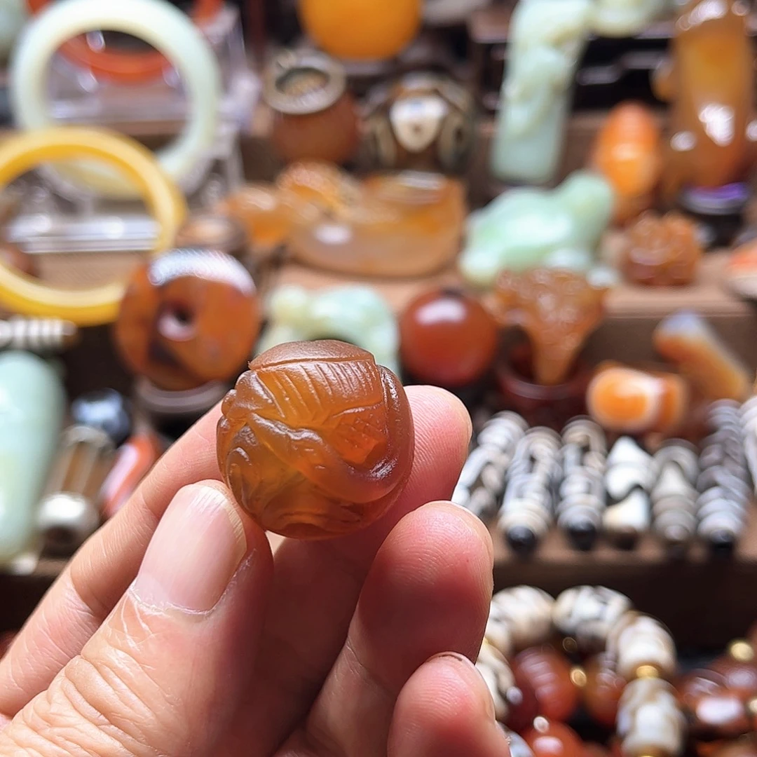 玛瑙/玉髓未镶嵌车挂