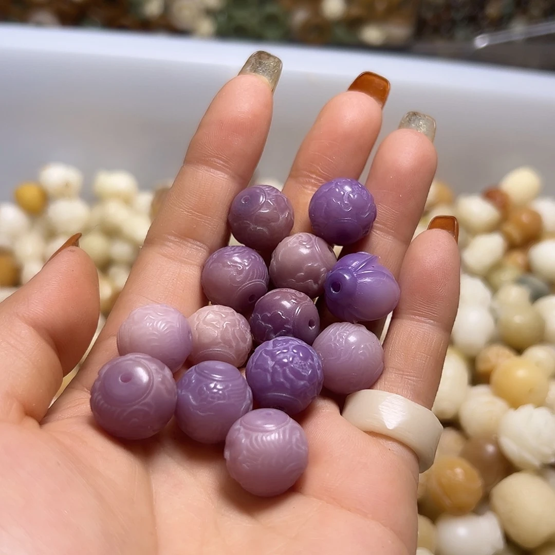 菩提根/象牙果吊坠凤球黄6颗