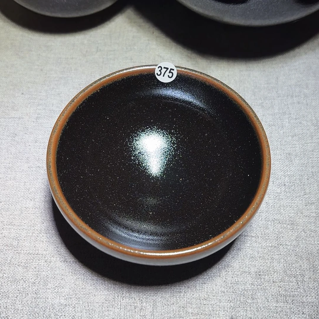 茶盏子衿手工柴烧盏375微瑕
