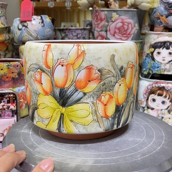 景德镇艺术手绘作品