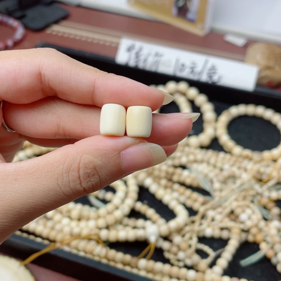 猛犸象牙手串/手链/手镯直切一对