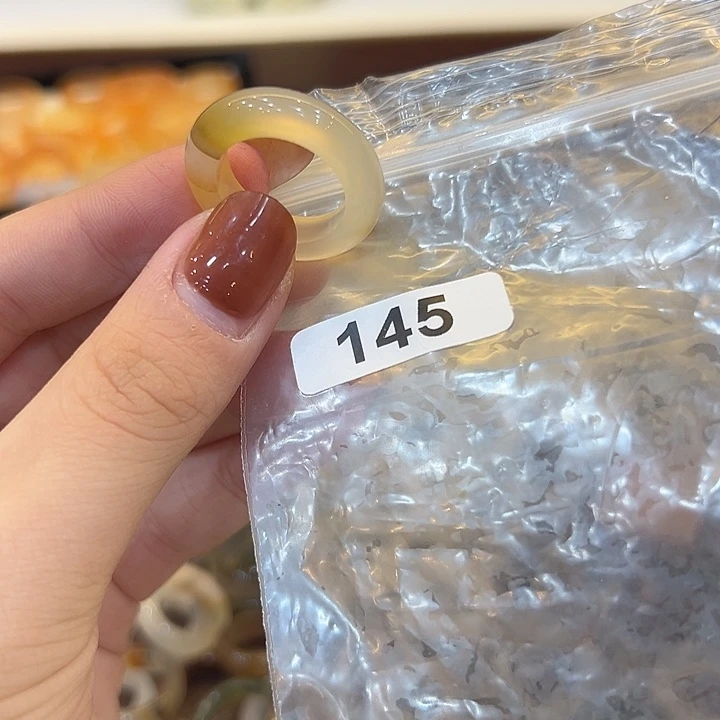 玛瑙/玉髓合金戒指145港14