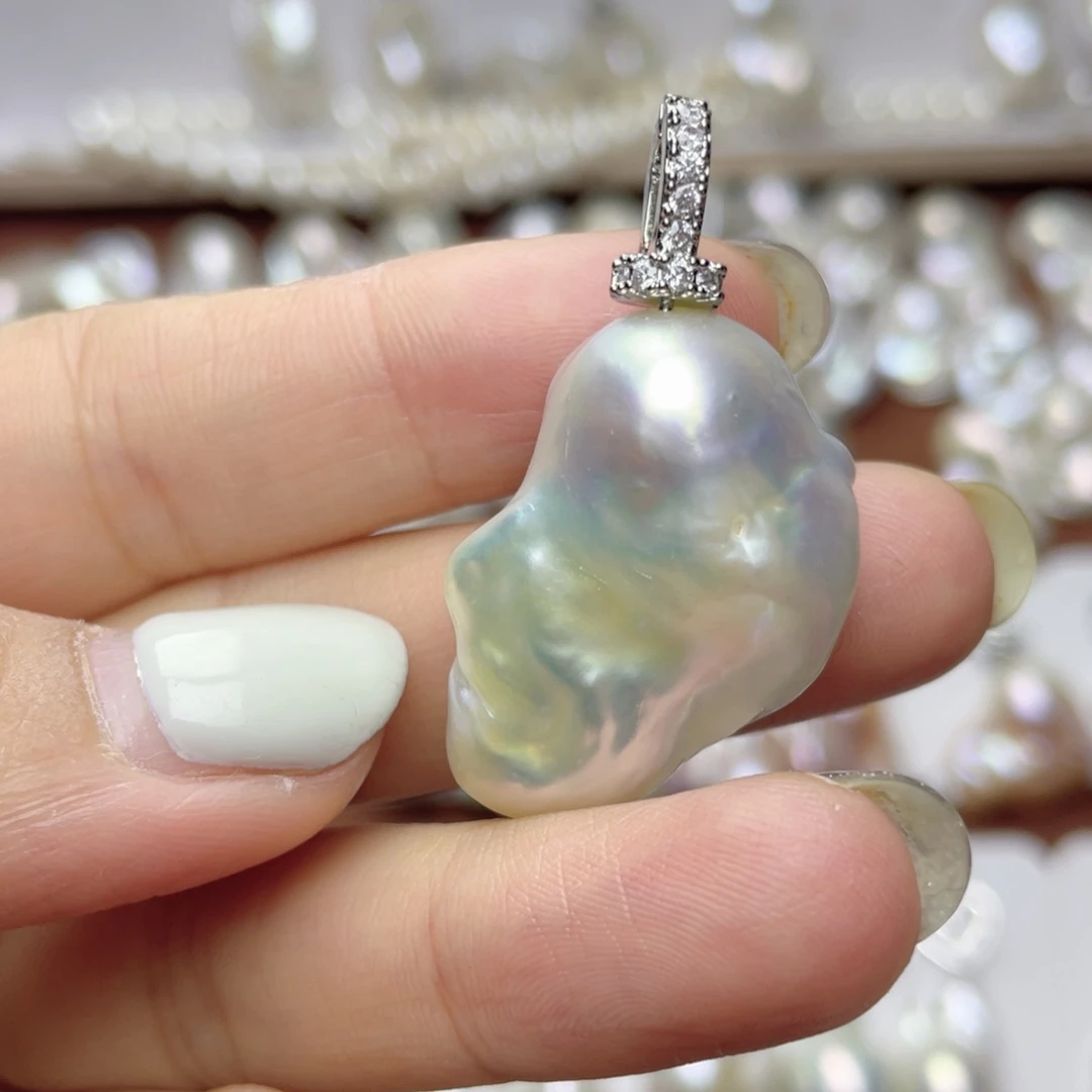 淡水珍珠未镶嵌颈饰