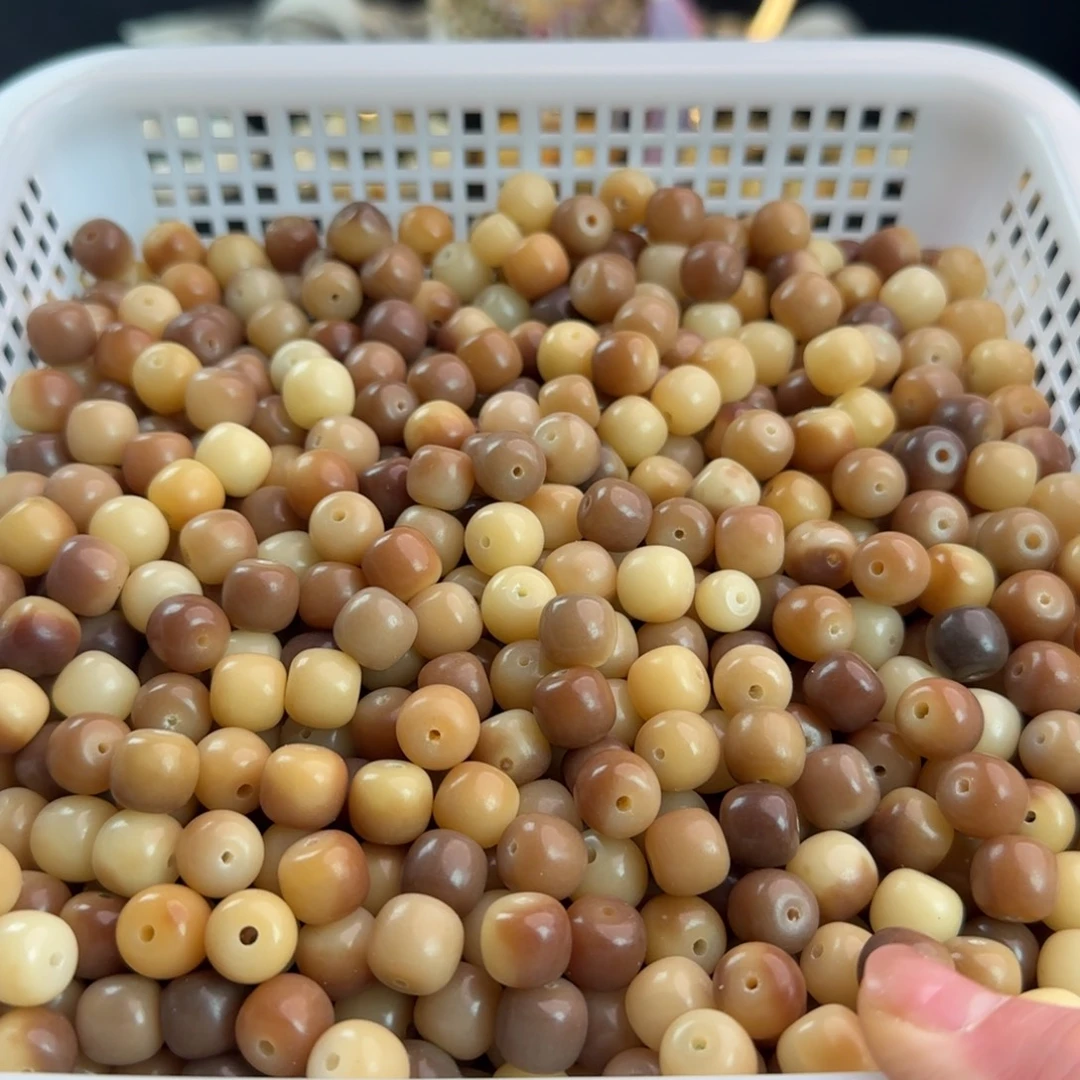 吊坠菩提根/象牙果微瑕卡11干枯玫瑰飘花桶1100多颗