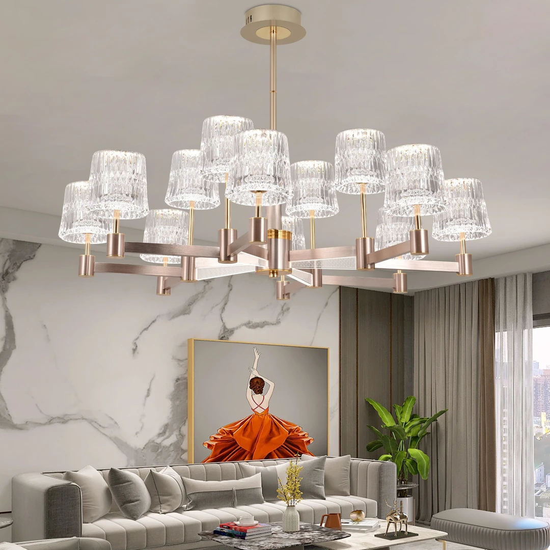 [佳丽芯居]北欧吊灯客厅灯卧室灯餐厅灯美式轻奢家用创意简约大气