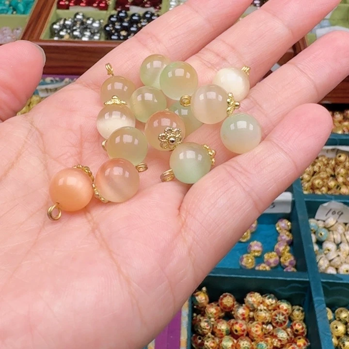 非遗传承手工圆珠扣