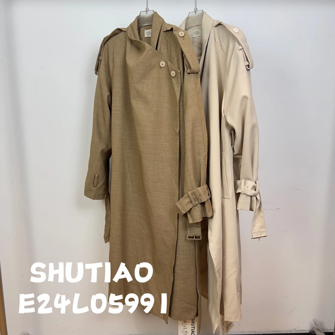 【SHUTIAO】2024秋冬：新款小众设计款外套E24L05991