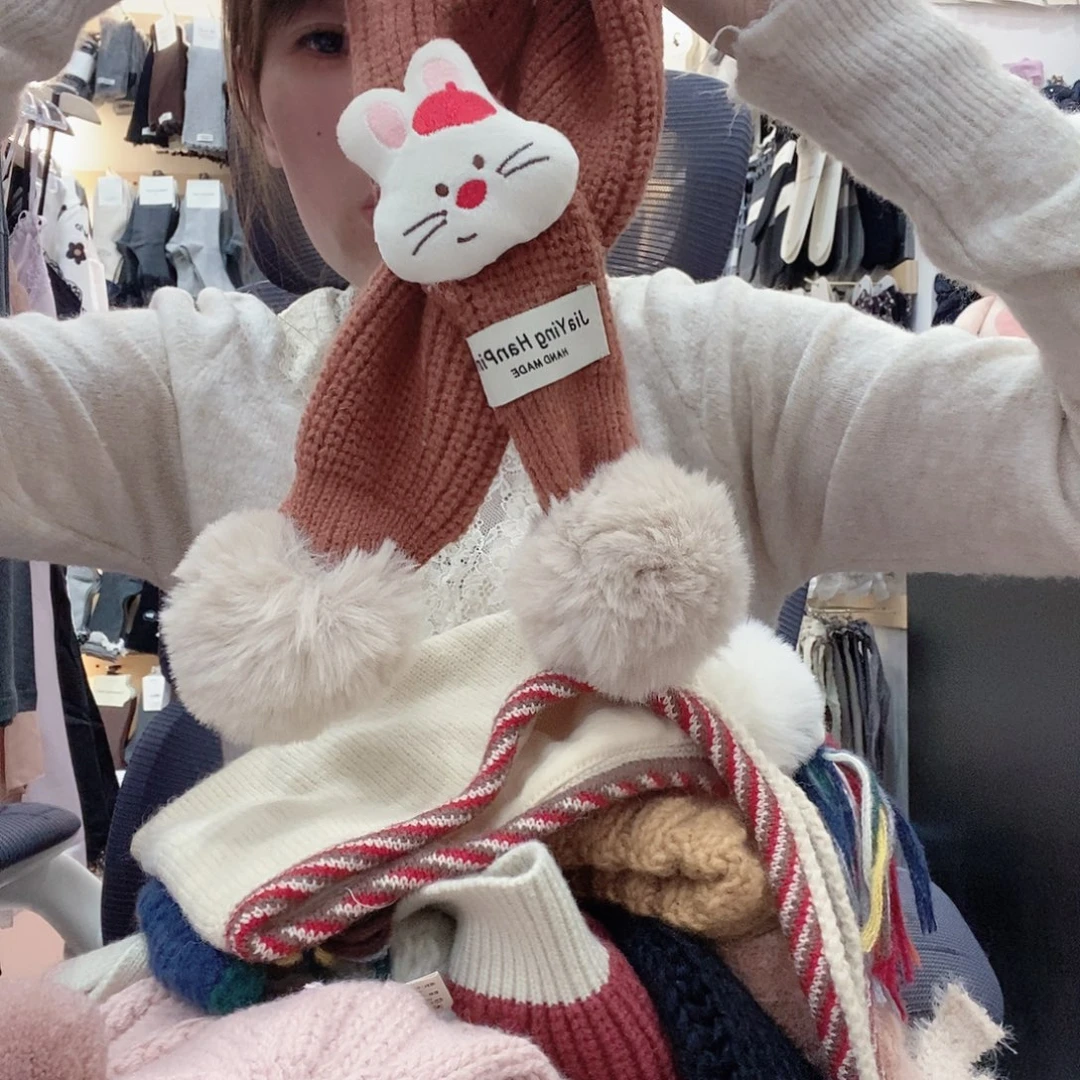 三醋酯纤维咖色小兔