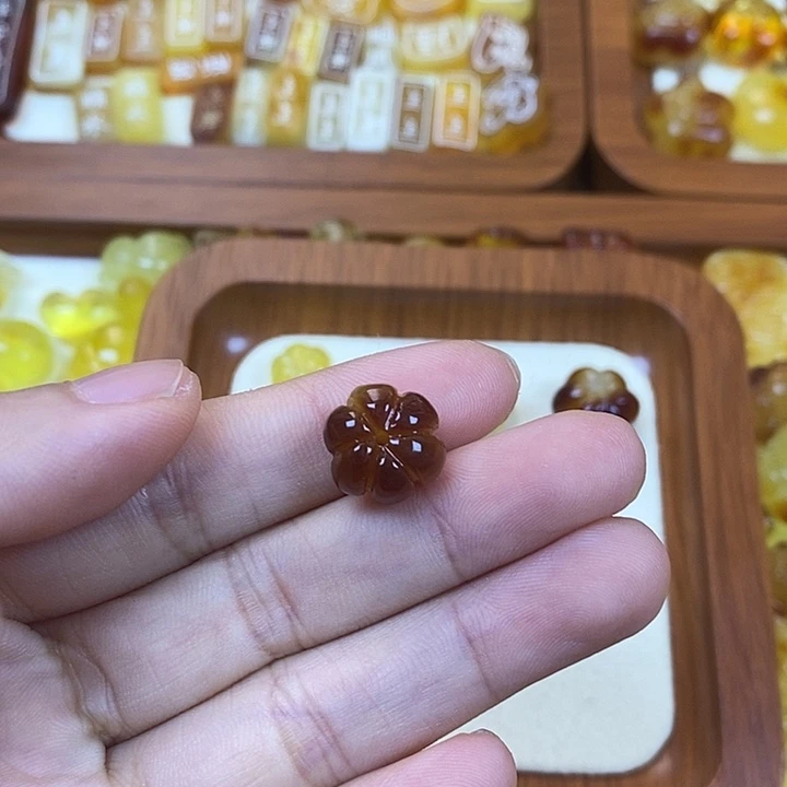 星***空吊坠橄榄核南瓜珠
