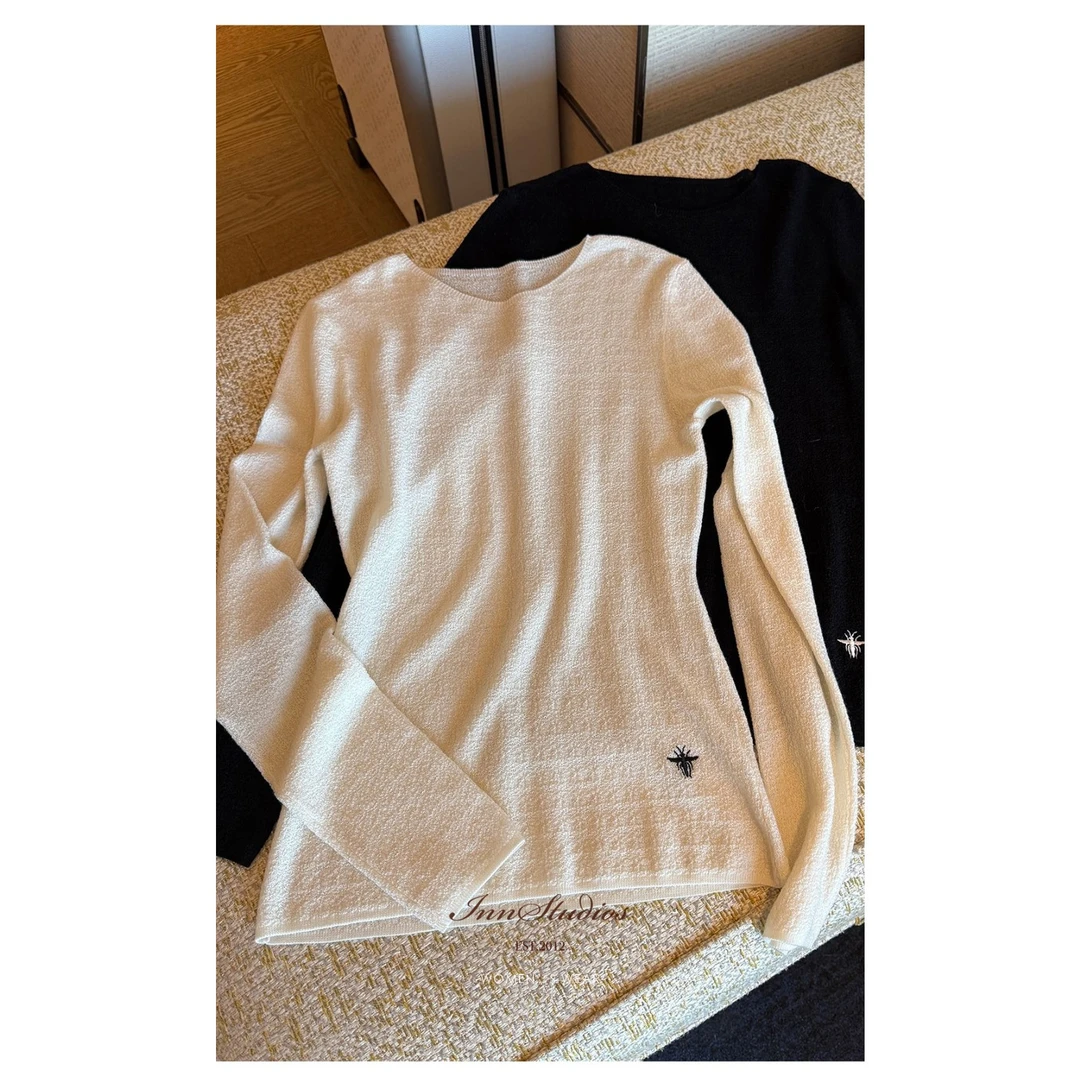 Innstudios 蜜蜂针织上衣打底